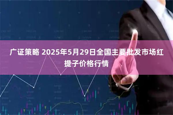 广证策略 2025年5月29日全国主要批发市场红提子价格行情